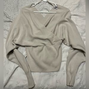 Cute mid back open sweater